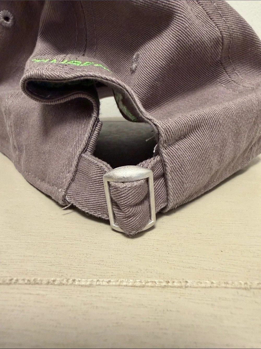 Justin Timberlake The Forget Tomorrow World Tour Hat Gray Green Embroidered Cap